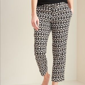 NWT Old Navy Cropped Linen Blend Pants